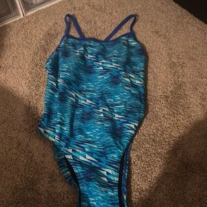 Sporti one piece Blue bathing suit